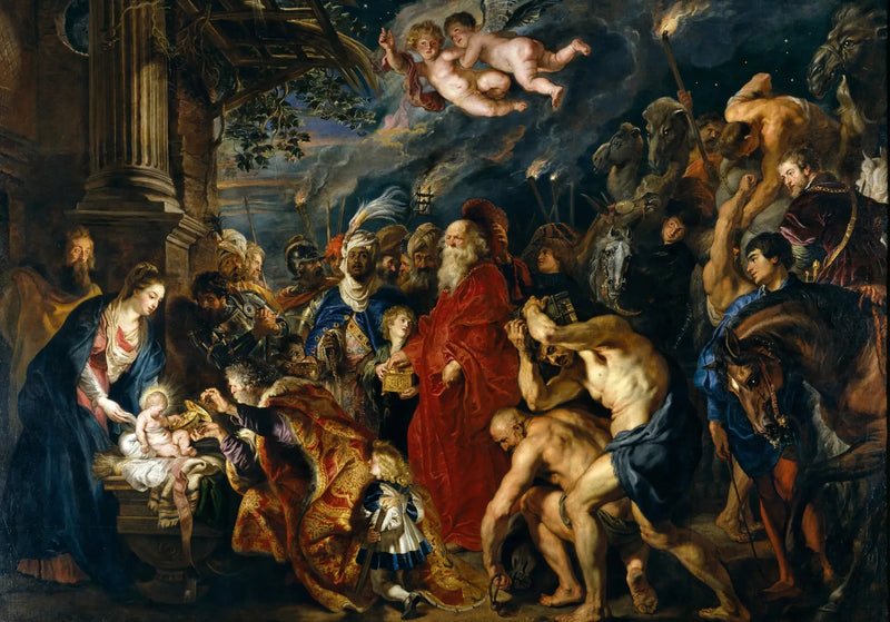 Adoración de los magos - Peter Paul Rubens