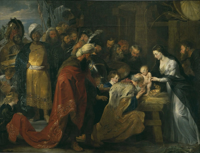 Adoración de los Reyes Magos - Peter Paul Rubens