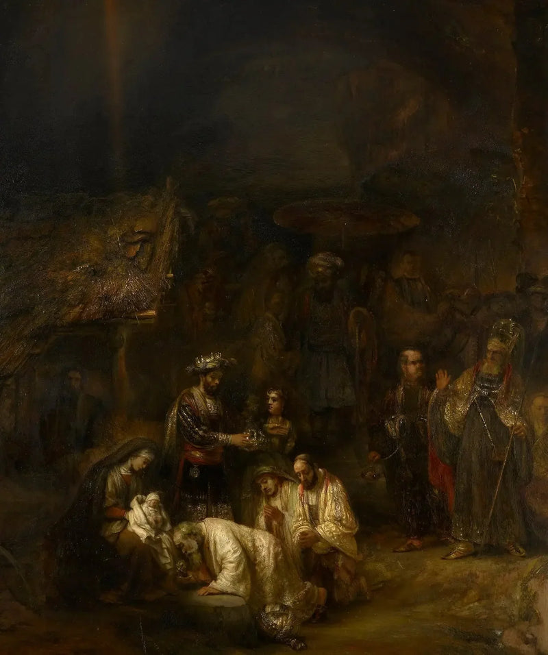 Adoración de los Magos - Rembrandt