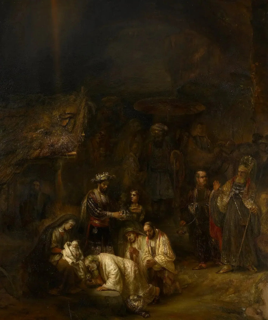 Adoración de los Magos - Rembrandt