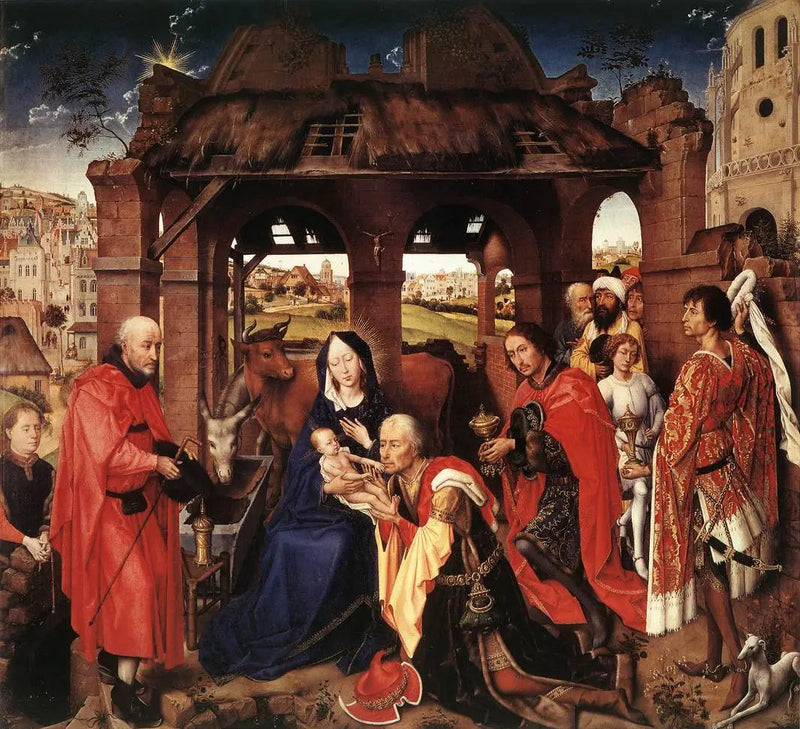 Adoración de los Reyes Magos - Rogier van der Weyden
