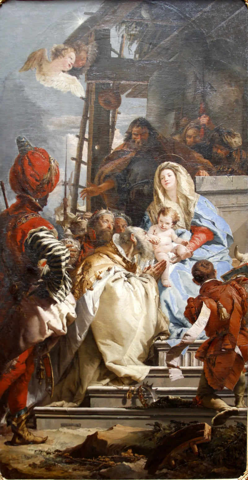 Adoración de los Reyes - Giovanni Battista Tiepolo