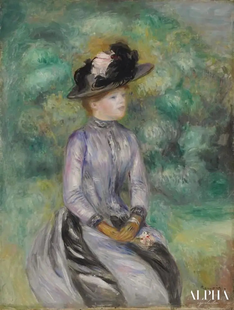 Adrienne  - Pierre-Auguste Renoir - Reproductions de tableaux et peintures haut de gamme