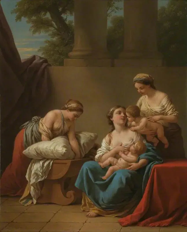 Afecto maternal - Louis Jean François Lagrenée