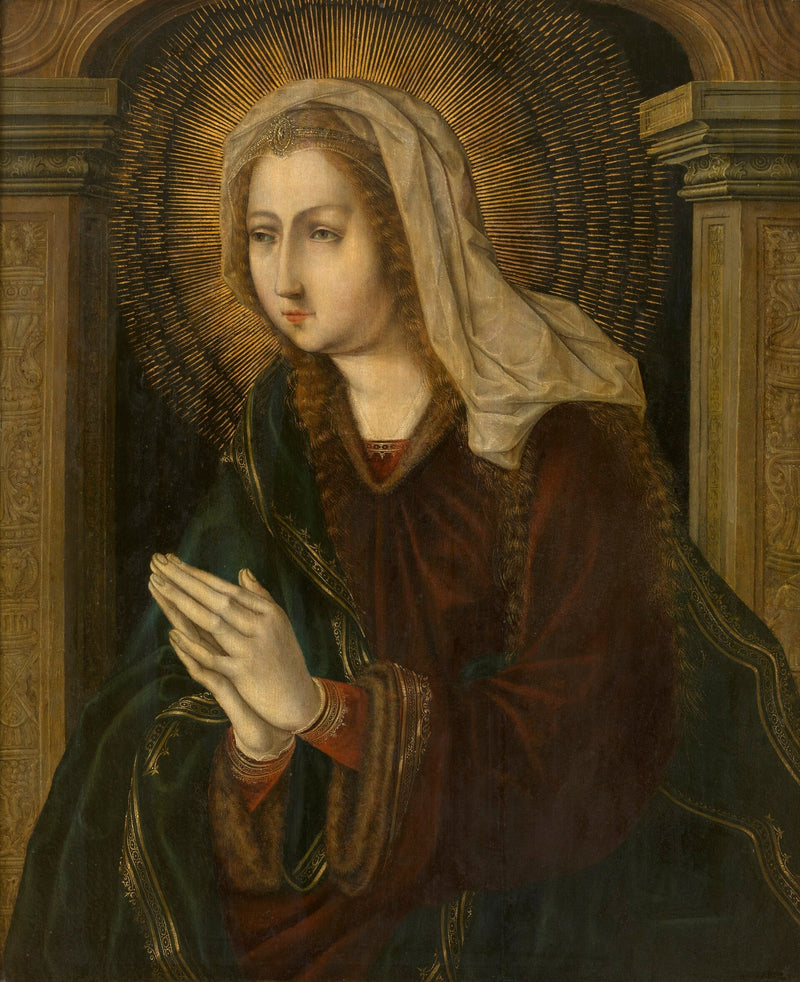 Afligida Virgen - Jan Gossaert