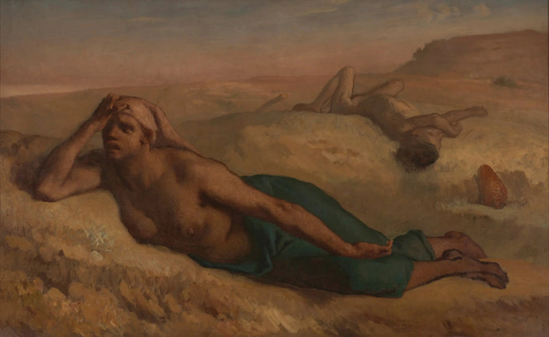 Agar y Ismaël - Jean-François Millet