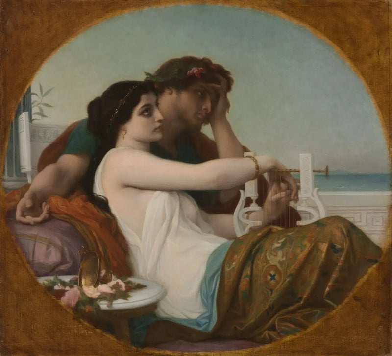 Aglaé y Bonifacio - Alexandre Cabanel