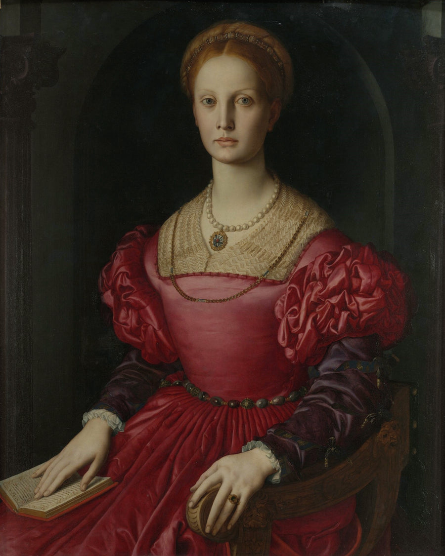 Portrait de Lucrezia Panciatichi - Agnolo Bronzino