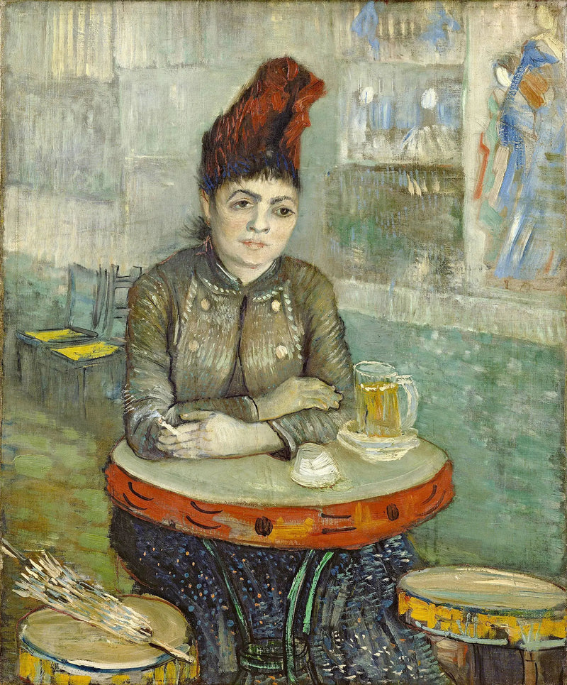 Agostina Segatori en el café del Tambourin - Vincent van Gogh