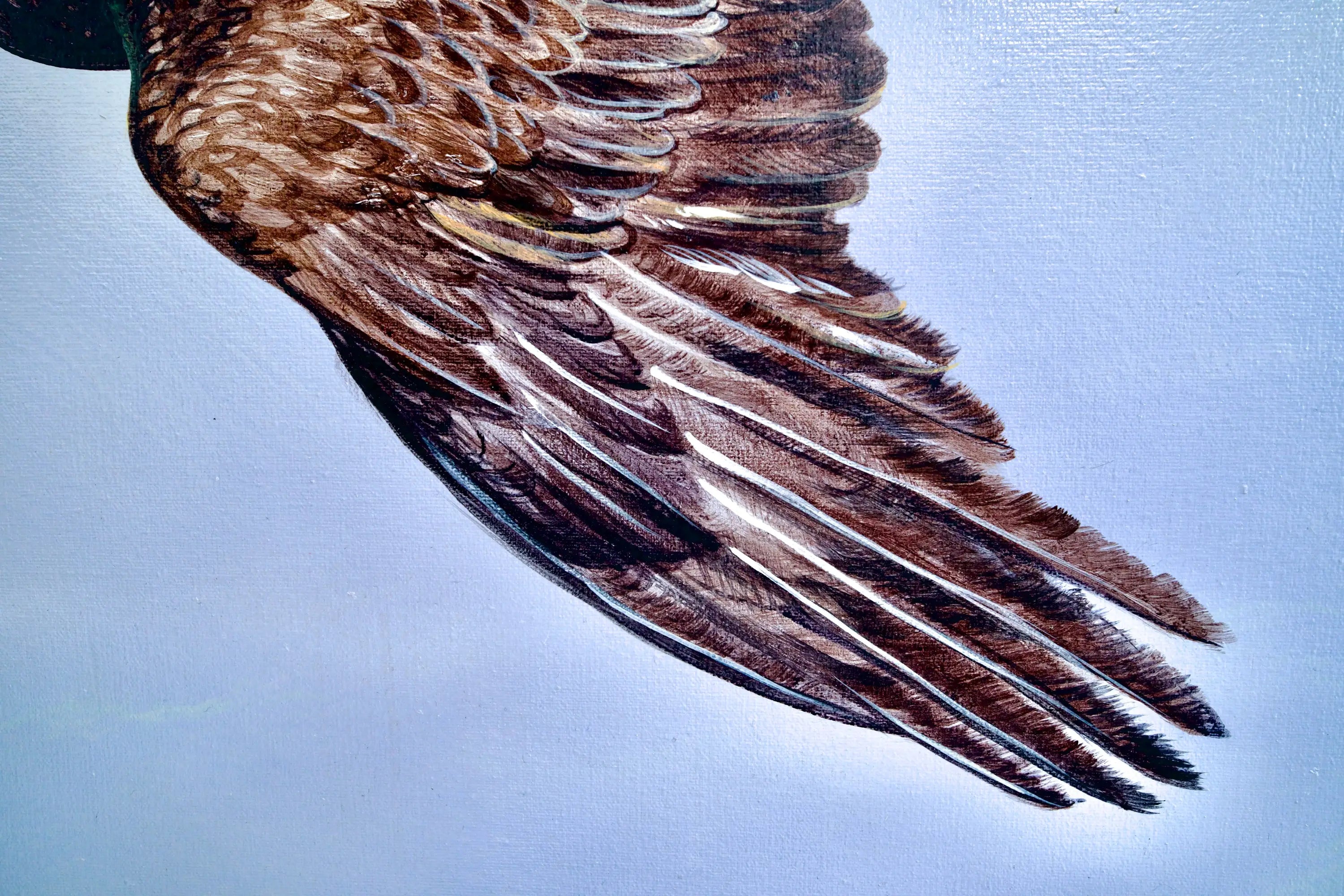 Aigles en Vol | 200 x 170 cm Reproductions de tableaux à la peinture à l’huile