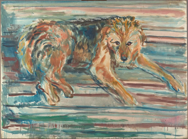 Airedale Terrier - Edvard Munch