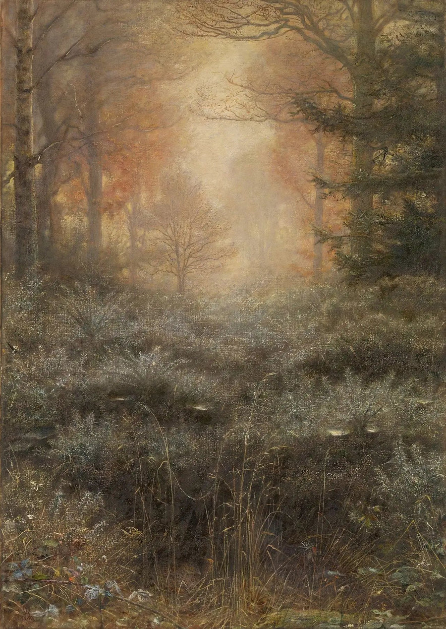 Juncos empapados por el rocío - John Everett Millais