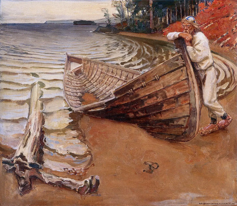 La Barque plaintive - Akseli Gallen-Kallela