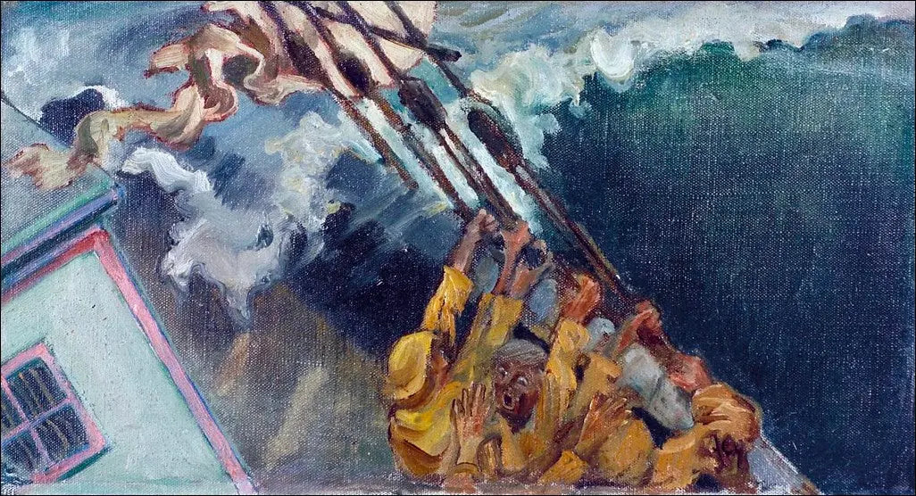 La Tempête, peinture d’Akseli Gallen-Kallela
