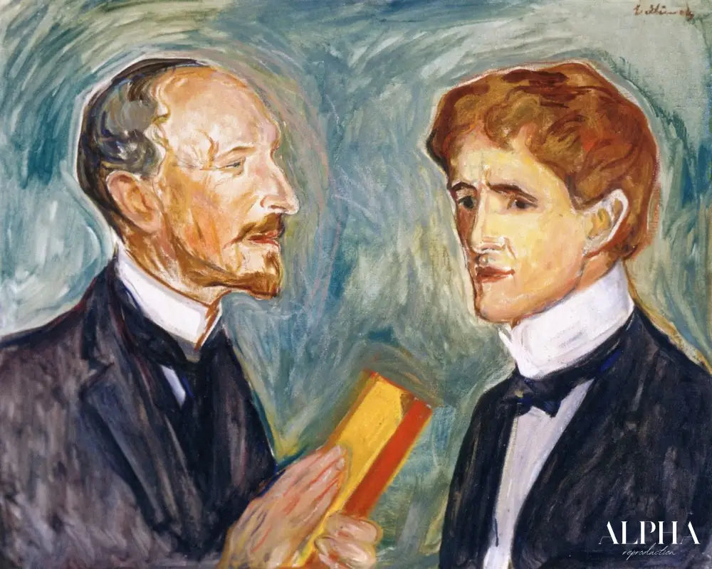 Albert Kollmann et Sten Drevsen - Edvard Munch - Reproductions de tableaux et peintures haut de gamme