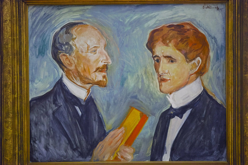 Albert Kollmann y Sten Drewsen - Edvard Munch