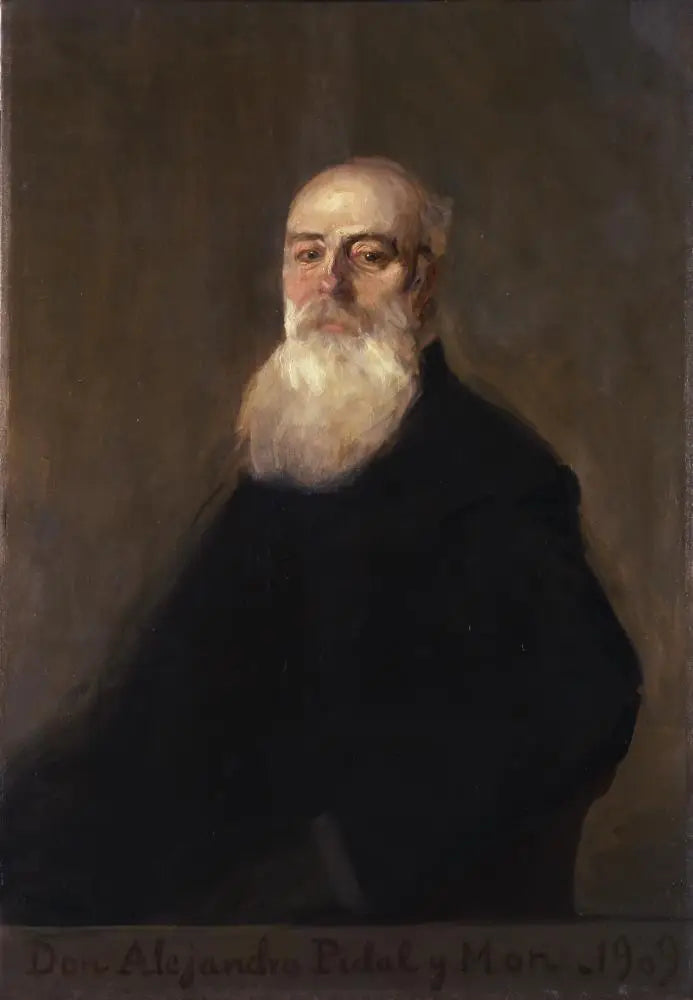 Alejandro Pidal y Mon - Joaquín Sorolla