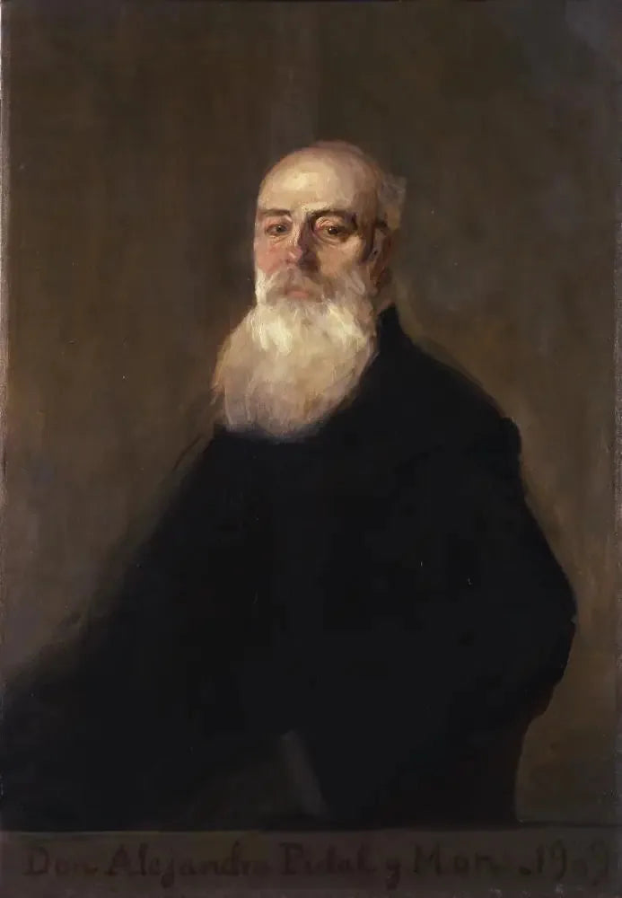Alejandro Pidal y Mon - Joaquín Sorolla