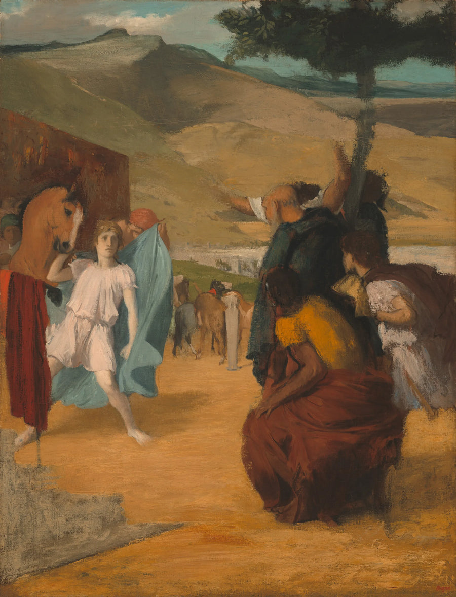 Alejandro y Búfalo - Edgar Degas