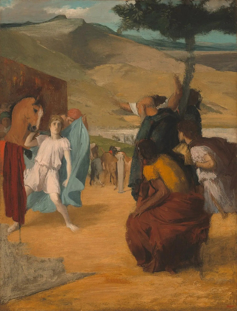 Alejandro y Búfalo - Edgar Degas