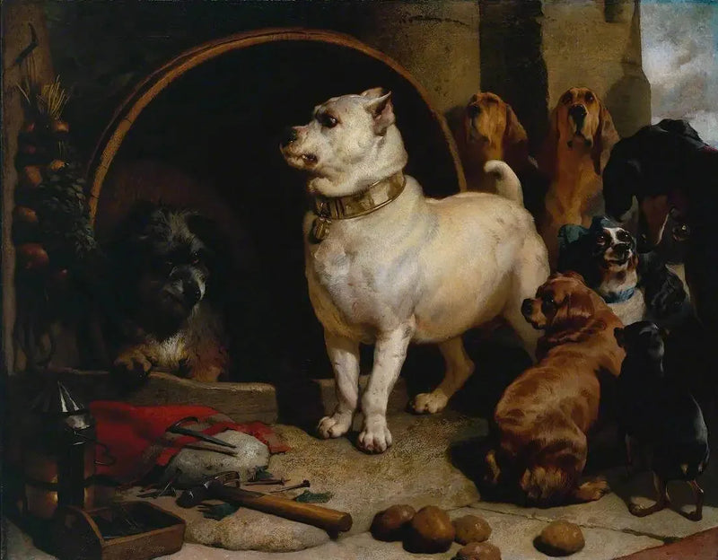 Alejandro y Diógenes - Edwin Henry Landseer