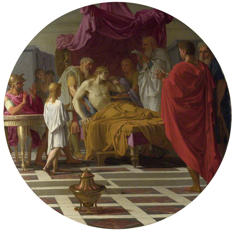Alejandro y su doctor - Eustache Le Sueur