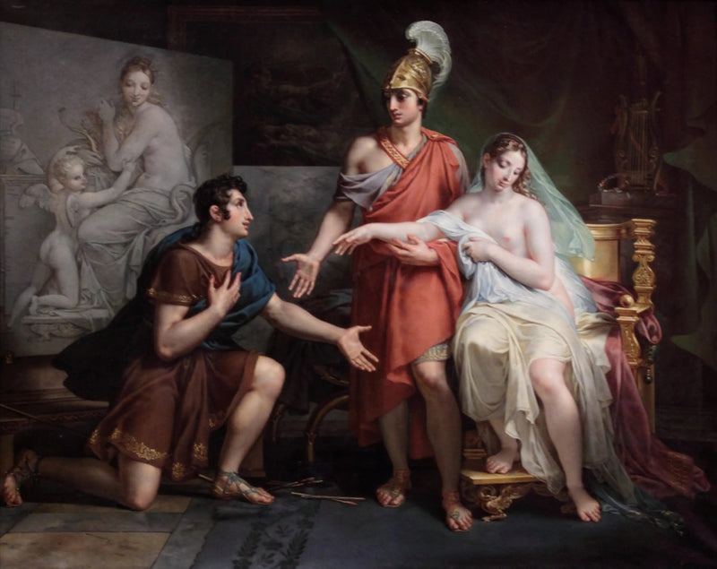 Alejandro Magno cede a Campaspe a Apelle - Charles Meynier