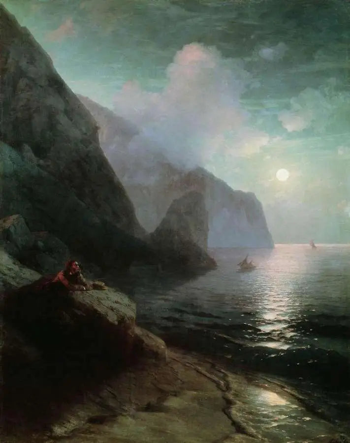 Alejandro Pouchkine en Crimea - Iván Aivazovski