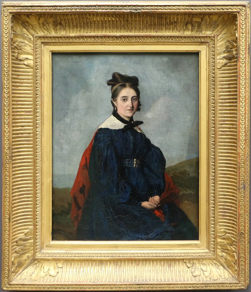 Alexina Ledoux - Jean-Baptiste Camille Corot