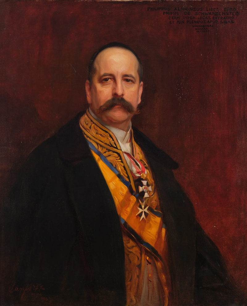 Alfons Mumm von Schwarzenstein - Felipe de La��szlo��