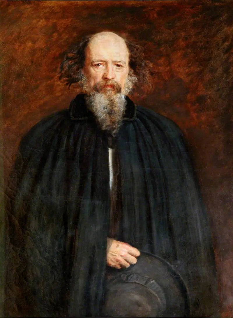 Alfred Tennyson (1809–1892), primer barón Tennyson, FRS - John Everett Millais