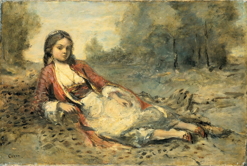 Argelina - Jean-Baptiste Camille Corot