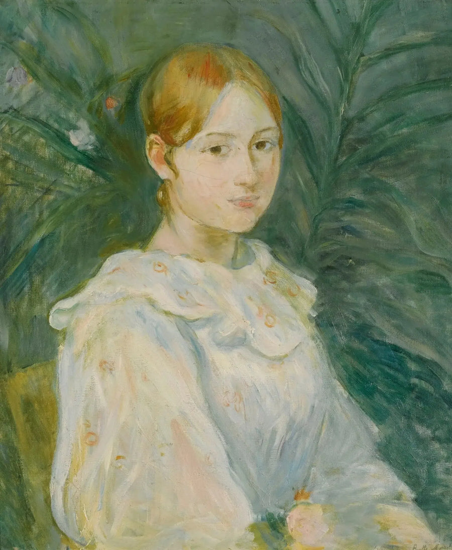 Alice Gamby en busto - Berthe Morisot