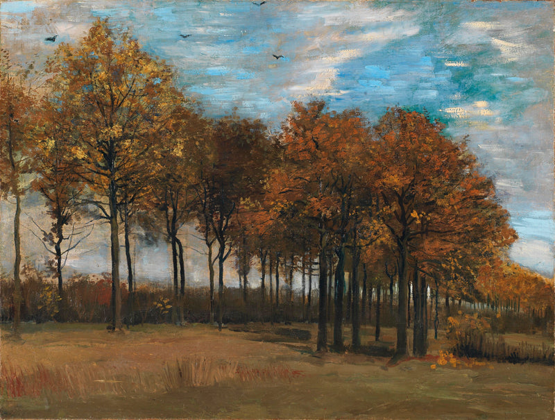 El Paseo en Otoño - Vincent van Gogh
