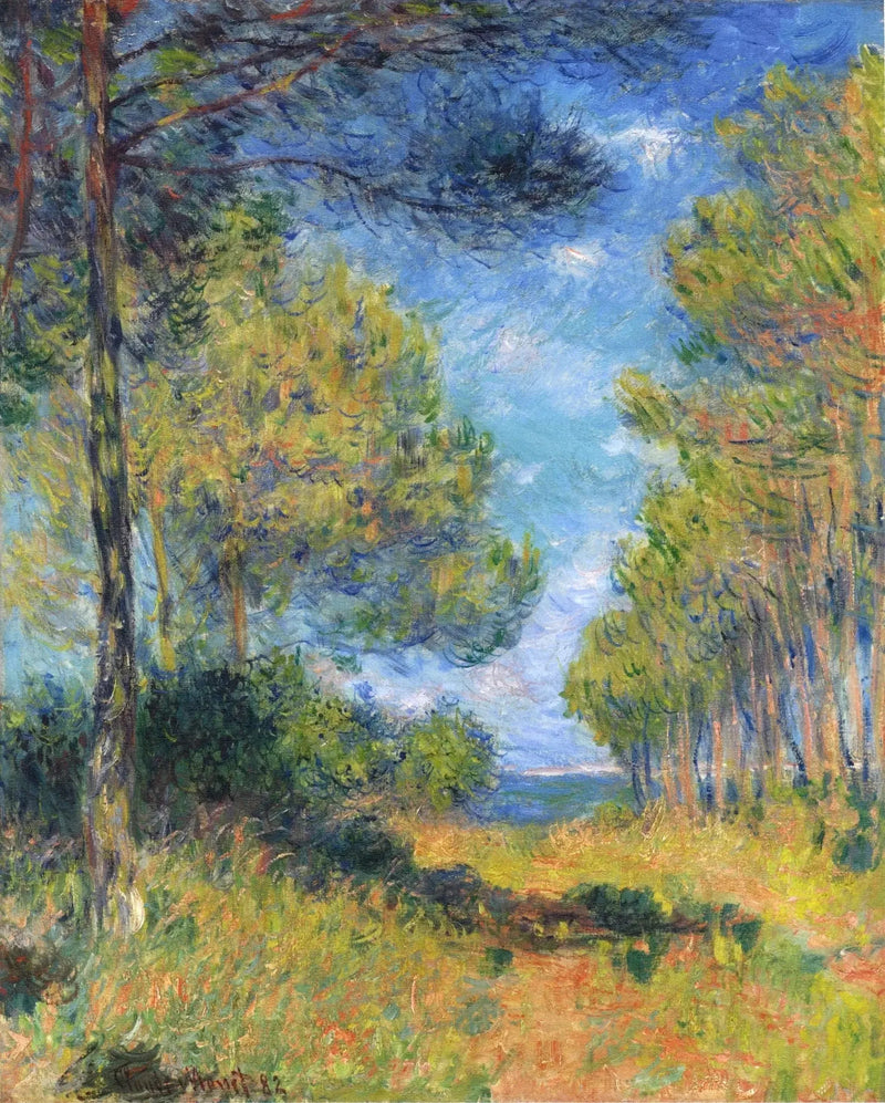 Avenida de abetos en Varengeville - Claude Monet