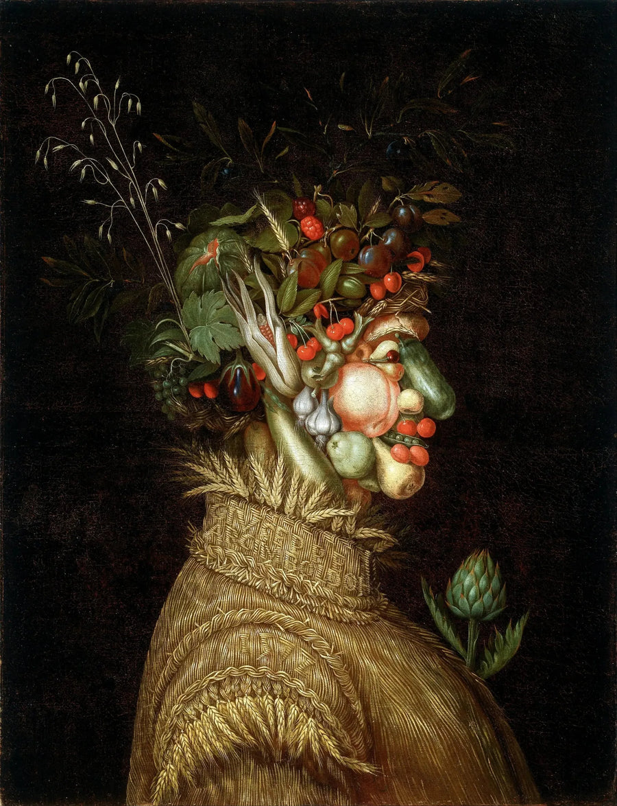 Retrato alegórico - "Verano" - Giuseppe Arcimboldo