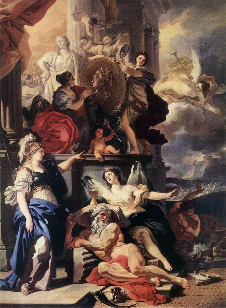 Alegoría de un Reino - Francesco Solimena