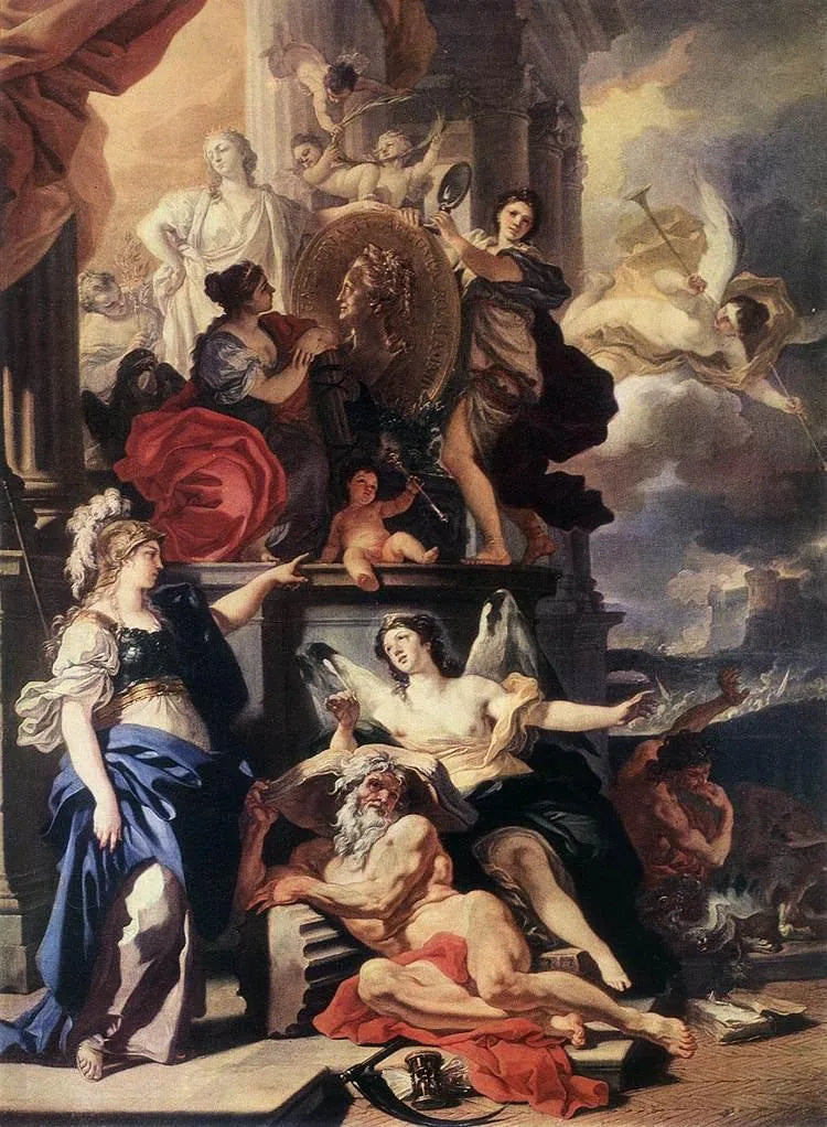Alegoría de un Reino - Francesco Solimena