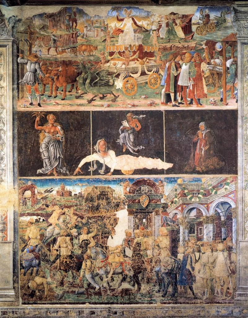 Alegoría de agosto: El triunfo de Ceres - Cosmè Tura