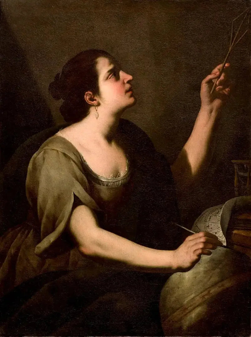 Alegoría de la astronomía - Artemisia Gentileschi