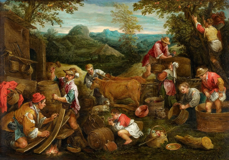 Alegoría del otoño - David Teniers el Joven