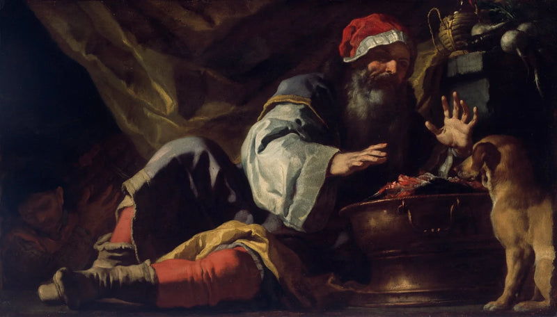 Alegoría del invierno - Francesco Solimena