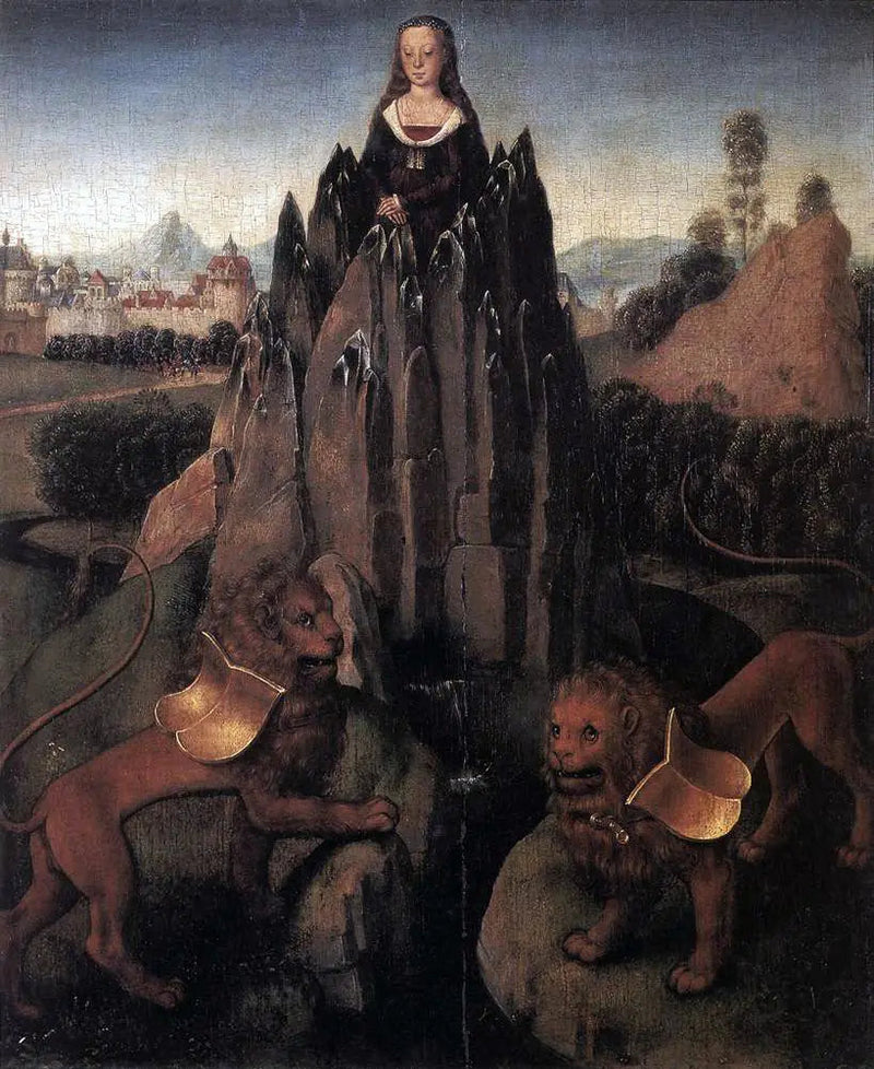 Alegoría de la castidad - Hans Memling