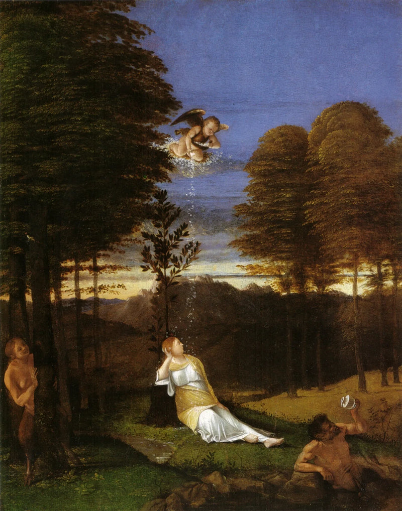 Alegoría de la castidad - Lorenzo Lotto