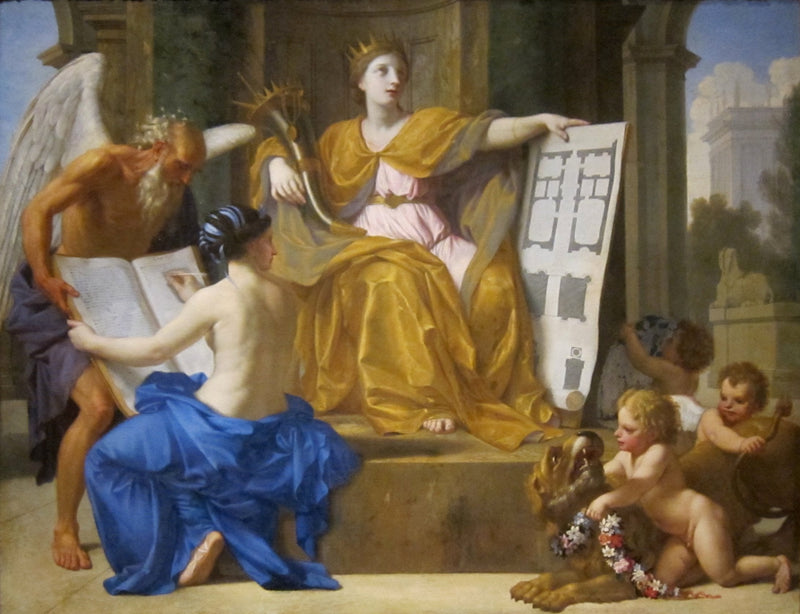 Alegoría de la magnificencia - Eustache Le Sueur