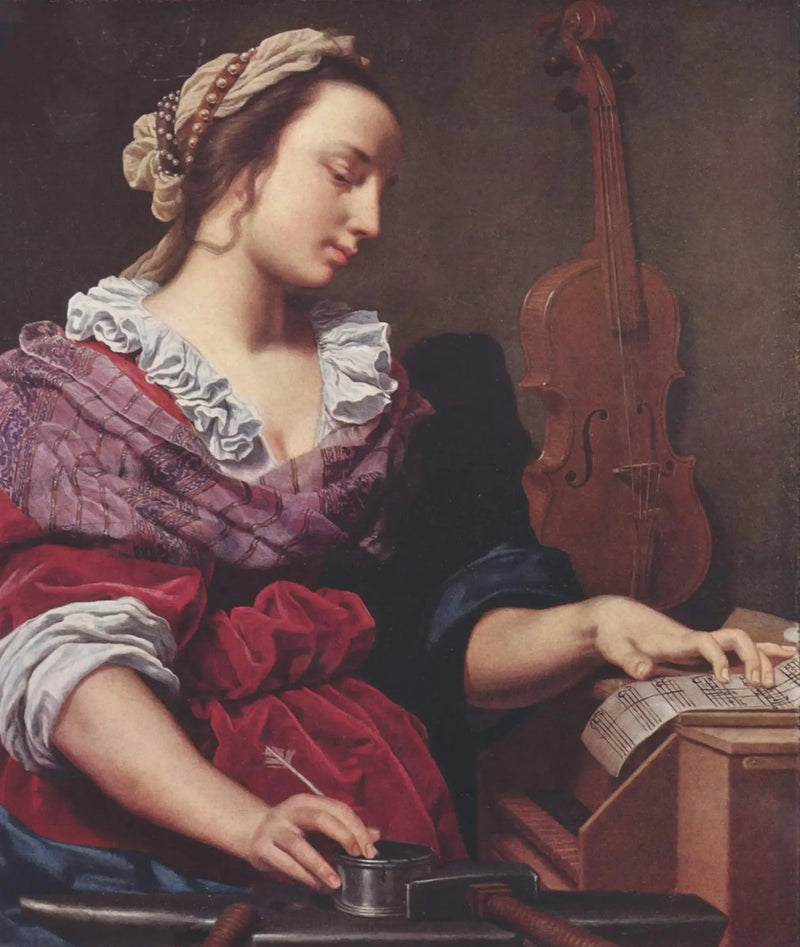Alegoría de la música - Lorenzo Lippi