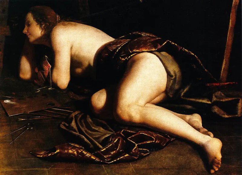 Alegoría de la Pintura - Artemisia Gentileschi