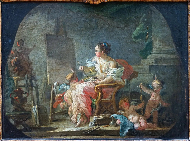 Alegoría de la Pintura - François Boucher