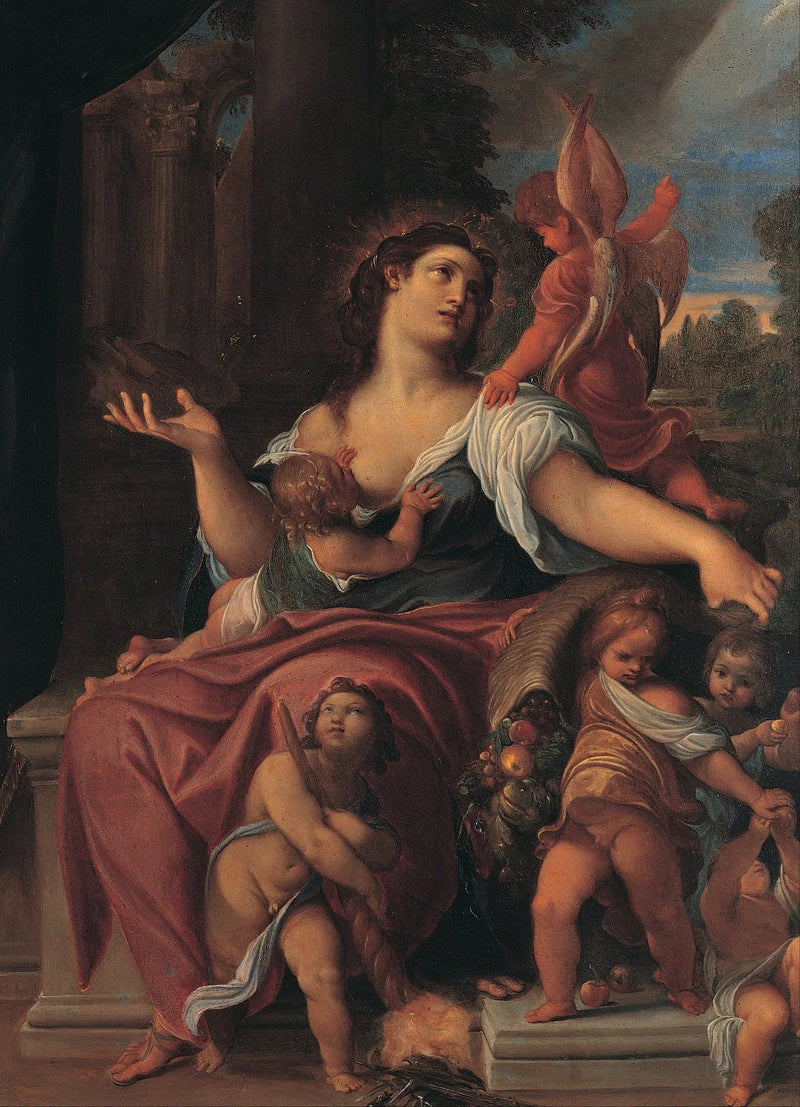 Alegoría de la Providencia - Ludovico Carracci