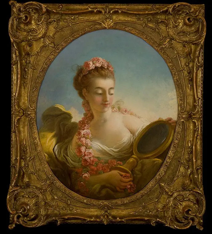 Alegoría de la Prudencia - Jean-Honoré Fragonard